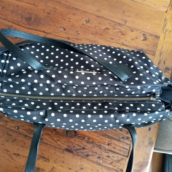 Kate Spade Black and White Nylon Blake Avenue Taden Tote/Baby Bag - Picture 15 of 15